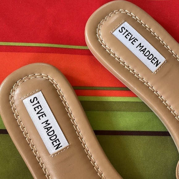 Brand New Steve Madden Malina Jeweled Gem Sparkly Bling Slide Sandals - Picture 3 of 13